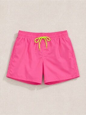SILKWORLD Men's Swim Trunks Quick Dry Beach Shorts with Pockets - New With Tags